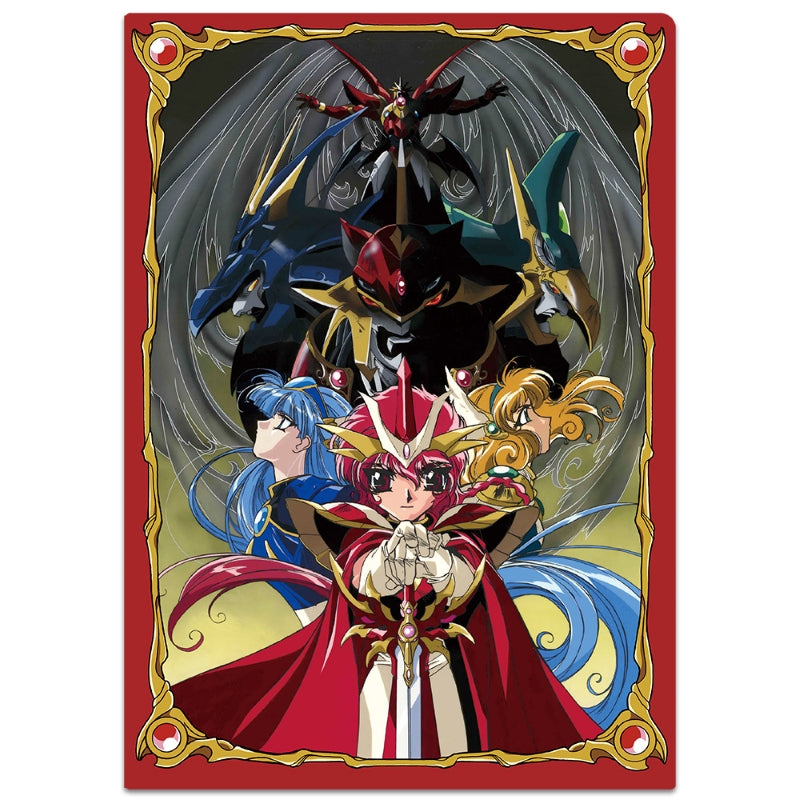 (Goods - Clear File) TV Anime - Magic Knight Rayearth Clear File Gattai Majin Rayearth Hikaru & Umi & Fuu