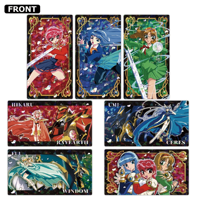 (1BOX=7) (Goods - Card) TV Anime - Magic Knight Rayearth Prism Visual Collection Vol.2 (7 Types Total)