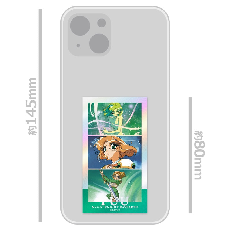 (Goods - Sticker) TV Anime - Magic Knight Rayearth Thumbnail Kira Sticker Set Fuu Hououji