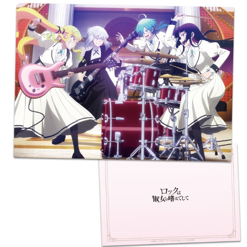 (Goods - Clear File) Rock Is a Lady's Modesty Clear File Lilisa & Otoha & Tina & Tamaki