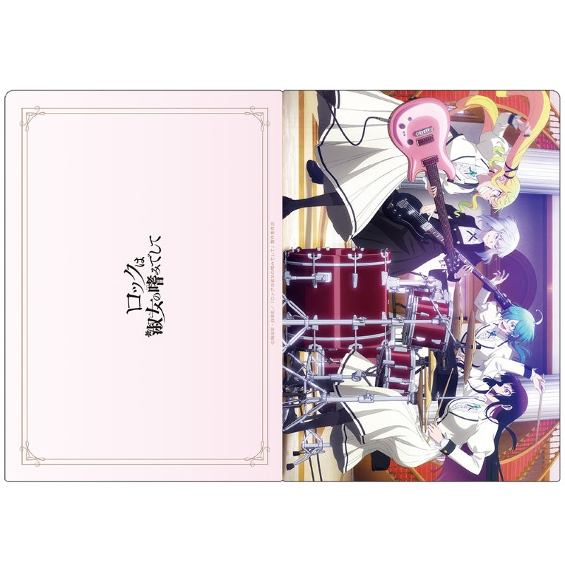 (Goods - Clear File) Rock Is a Lady's Modesty Clear File Lilisa & Otoha & Tina & Tamaki