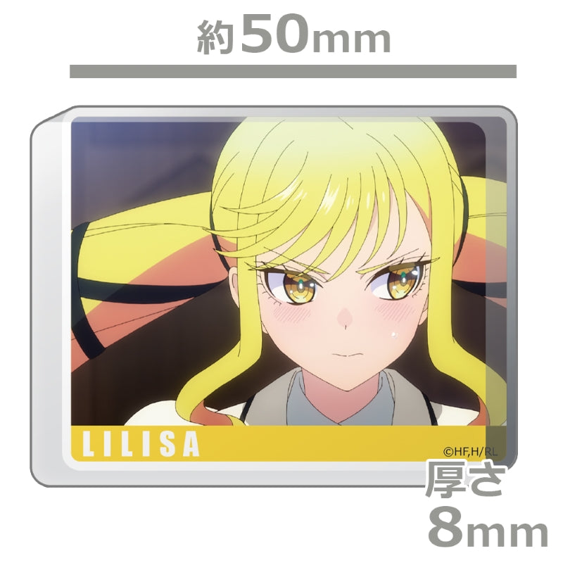 (Goods - Acrylic Stand) Rock Is a Lady's Modesty Thickness Acrylic Stand Lilisa Suzunomiya