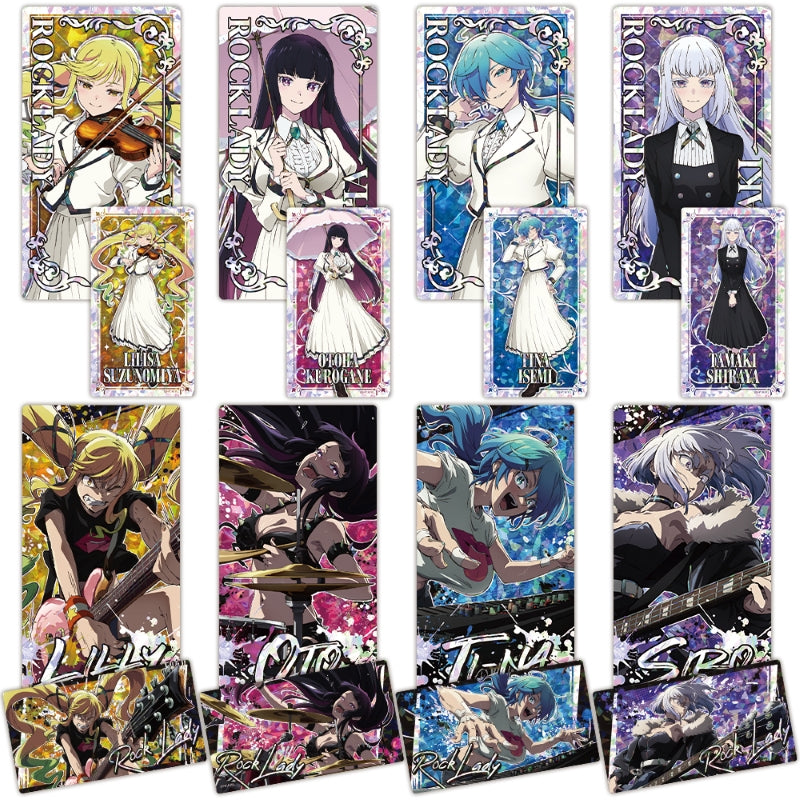 [※Blind](1BOX=8)(Goods - Card) Rock Is a Lady's Modesty Prism Visual Collection (8 Types Total)