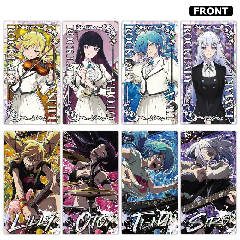 [※Blind](1BOX=8)(Goods - Card) Rock Is a Lady's Modesty Prism Visual Collection (8 Types Total)