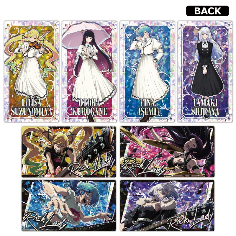 [※Blind](1BOX=8)(Goods - Card) Rock Is a Lady's Modesty Prism Visual Collection (8 Types Total)