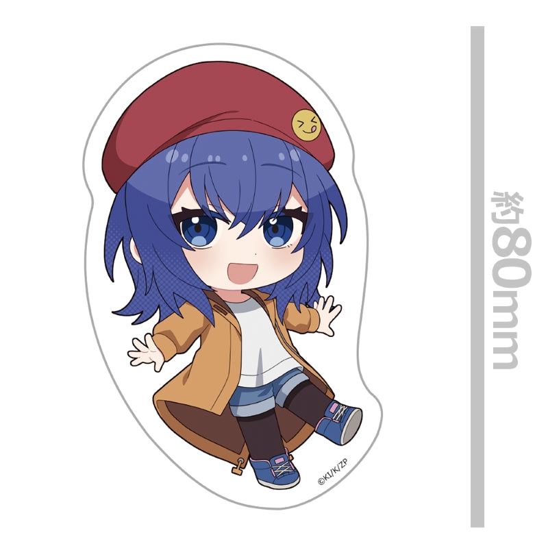 (Goods - Sticker) TV Anime Zatsu Tabi: That's Journey Die-cut Sticker Chika Suzugamori Chibi ver.