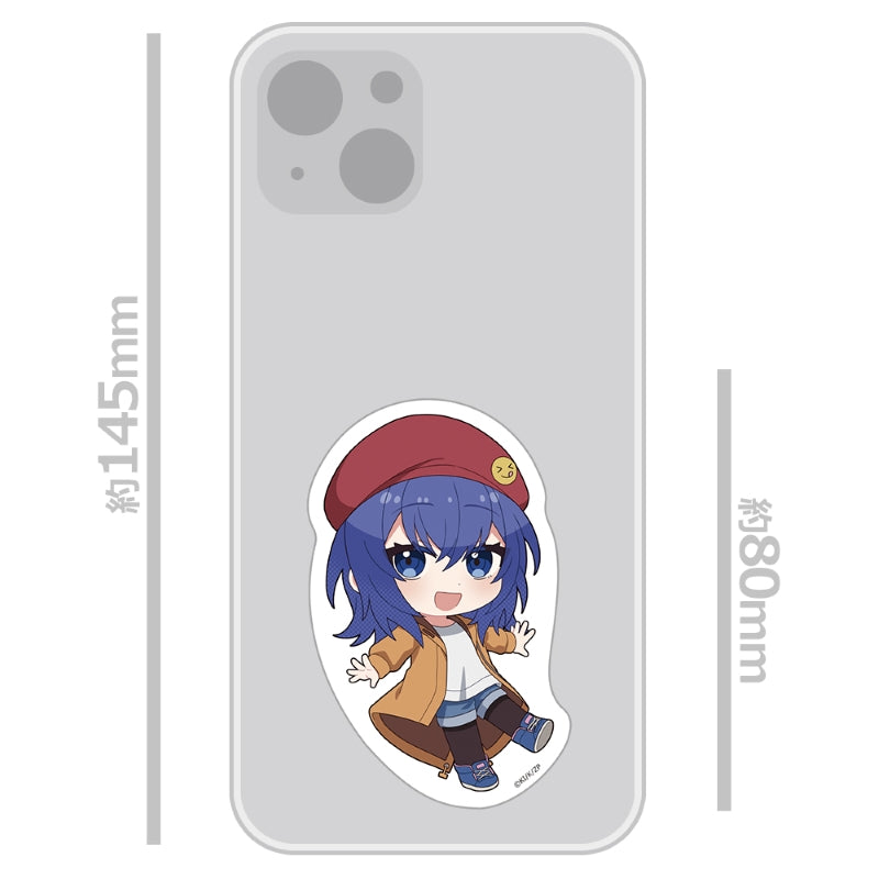 (Goods - Sticker) TV Anime Zatsu Tabi: That's Journey Die-cut Sticker Chika Suzugamori Chibi ver.