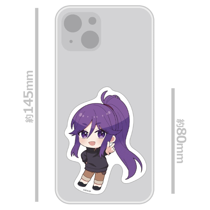 (Goods - Sticker) TV Anime Zatsu Tabi: That's Journey Die-cut Sticker Koyomi Hasunuma Chibi ver.