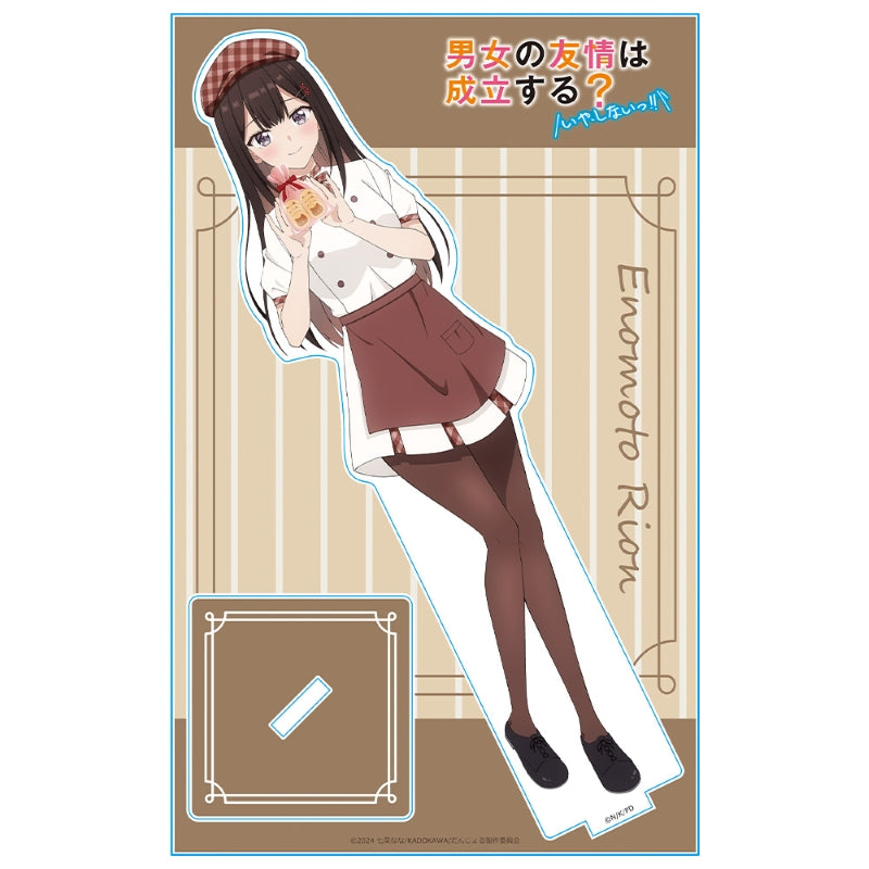 (Goods - Acrylic Stand) Can a Boy-Girl Friendship Survive? Acrylic Chara Stand Rion Enomoto Valentine ver.