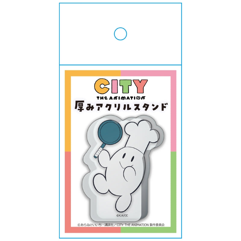 (Goods - Acrylic Stand) CITY THE ANIMATION Thickness Acrylic Stand Makabee