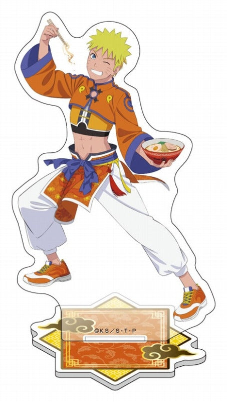 (Goods - Stand Pop) Naruto: Shippuden TV Anime BIG Acrylic Stand feat. Exclusive Art (Original Outfit ver.) ①Naruto Uzumaki