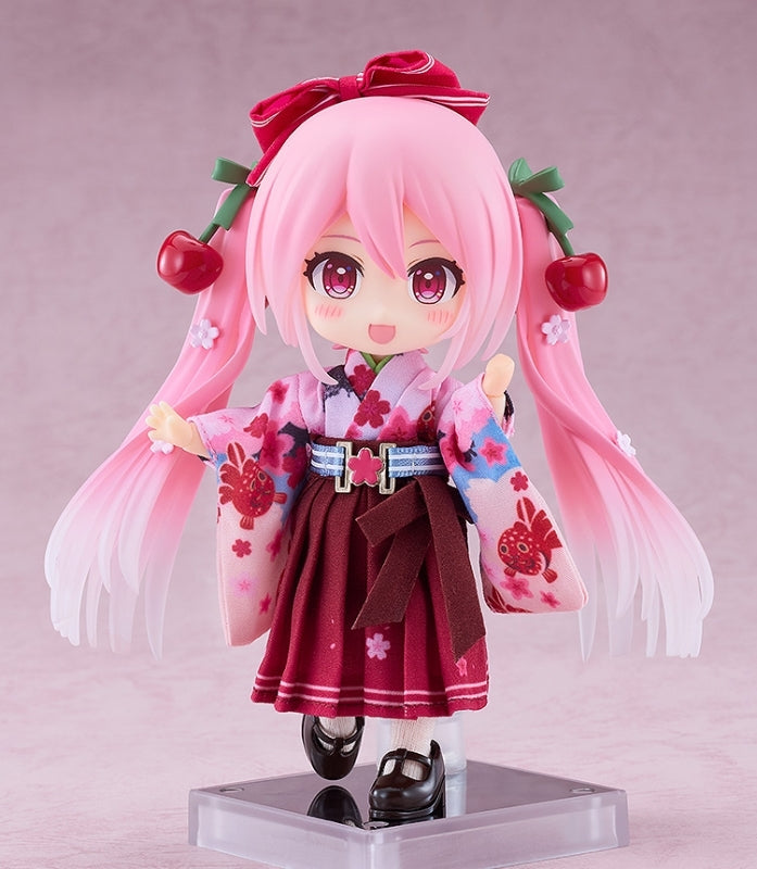 (Action Figure) Character Vocal Series 01: Hatsune Miku Nendoroid Doll Sakura Miku Hirohako 2025 Ver. (Hirosaki)