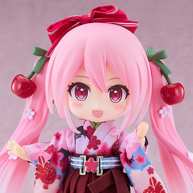 (Action Figure) Character Vocal Series 01: Hatsune Miku Nendoroid Doll Sakura Miku Hirohako 2025 Ver. (Hirosaki)