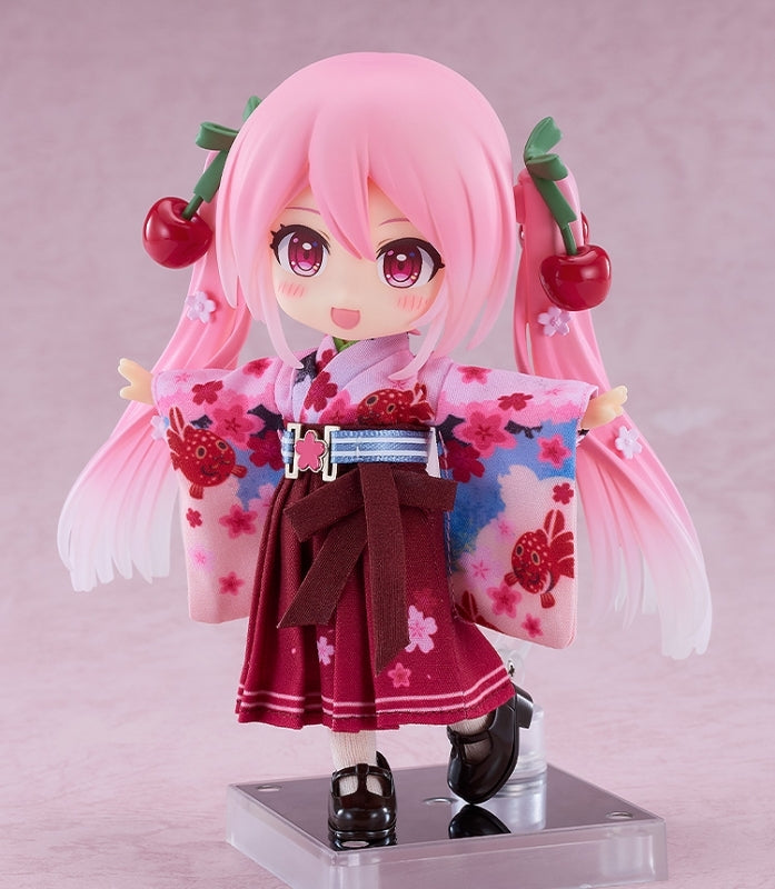 (Figure-Parts) Character Vocal Series 01: Hatsune Miku NendoroidNendoroid Doll Outfit Set Sakura Miku Hirohako 2025 Ver. (Hirosaki)