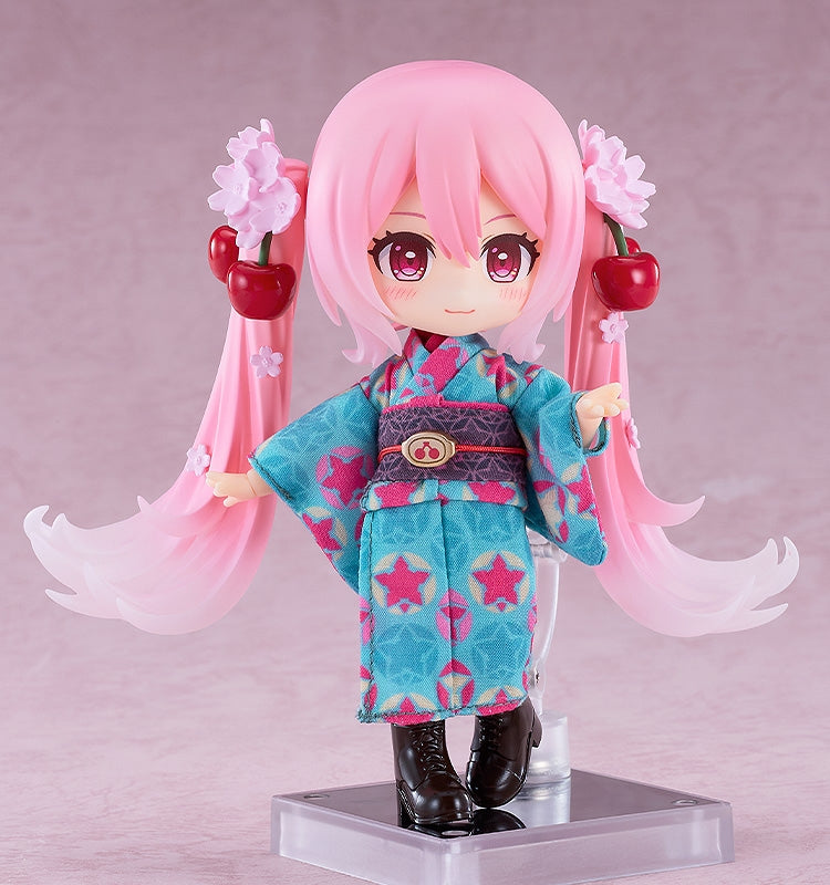 (Action Figure) Character Vocal Series 01: Hatsune Miku Nendoroid Doll Sakura Miku Hirohako 2025 Ver. (Hakodate)