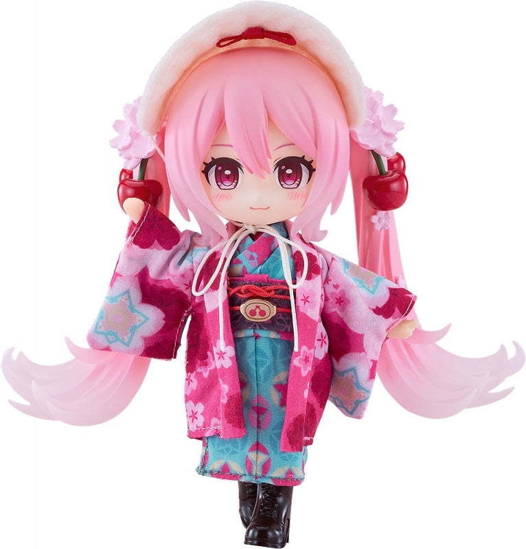 (Action Figure) Character Vocal Series 01: Hatsune Miku Nendoroid Doll Sakura Miku Hirohako 2025 Ver. (Hakodate)