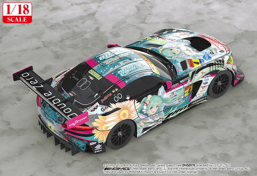 (Figure) Hatsune Miku GT Project Good Smile Hatsune Miku AMG 2017 SUPER GT Ver. 1/18 (Re-release)