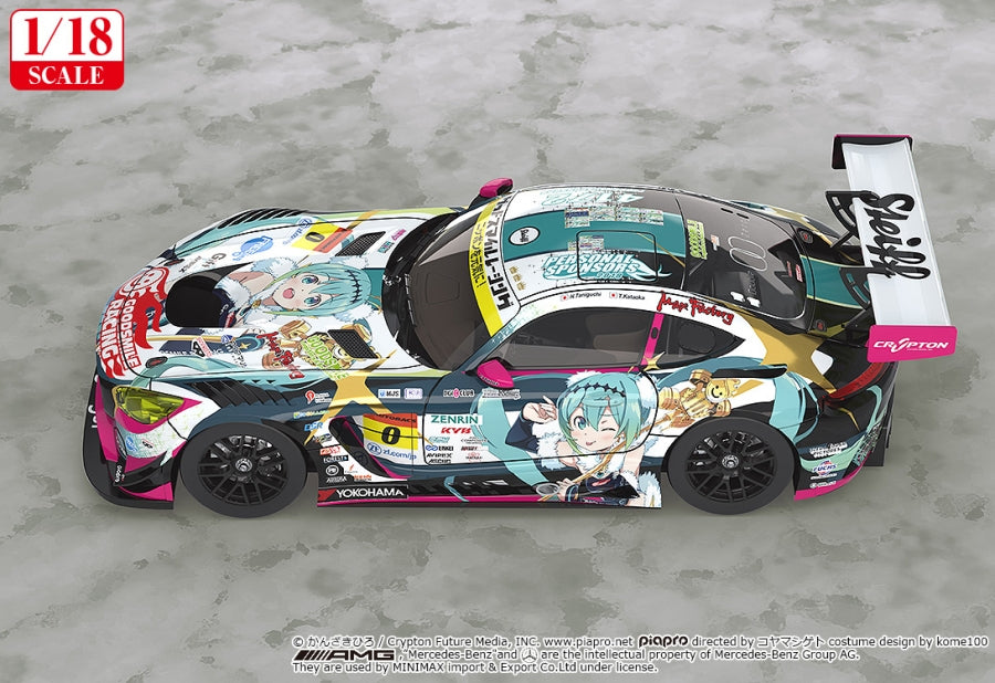 (Figure) Hatsune Miku GT Project Good Smile Hatsune Miku AMG 2018 Final Race Ver. 1/18 (Re-release)