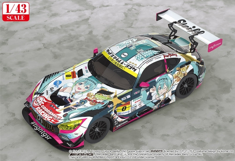 (Figure) Hatsune Miku GT Project Good Smile Hatsune Miku AMG 2018 Final Race Ver. 1/43 (Re-release)