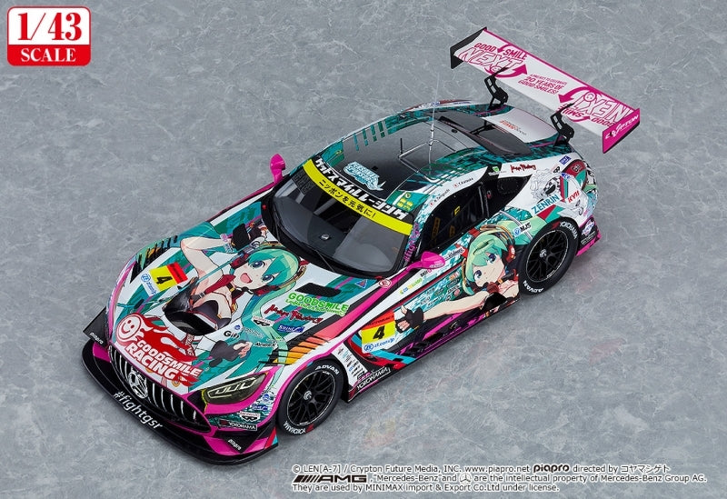 (Figure) Hatsune Miku GT Project Good Smile Hatsune Miku AMG 2020 SUPER GT Okayama Test Ver. 1/43 (Re-release)
