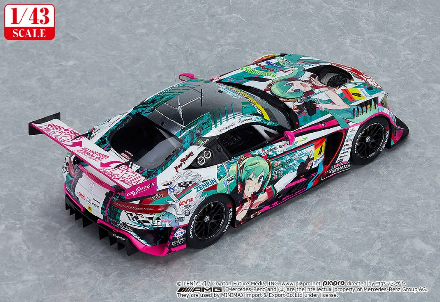 (Figure) Hatsune Miku GT Project Good Smile Hatsune Miku AMG 2020 SUPER GT Okayama Test Ver. 1/43 (Re-release)