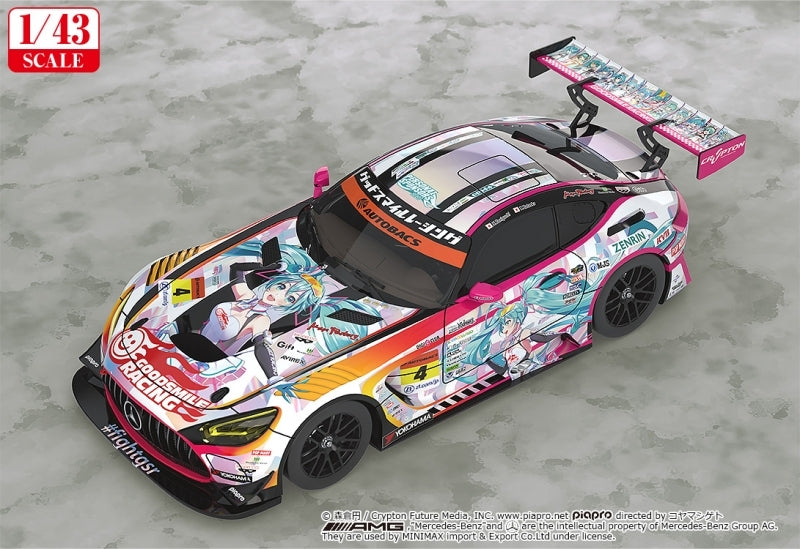 (Figure) Hatsune Miku GT Project Good Smile Hatsune Miku AMG 2021 SUPER GT 100th Race Ver. 1/43 (Re-release)