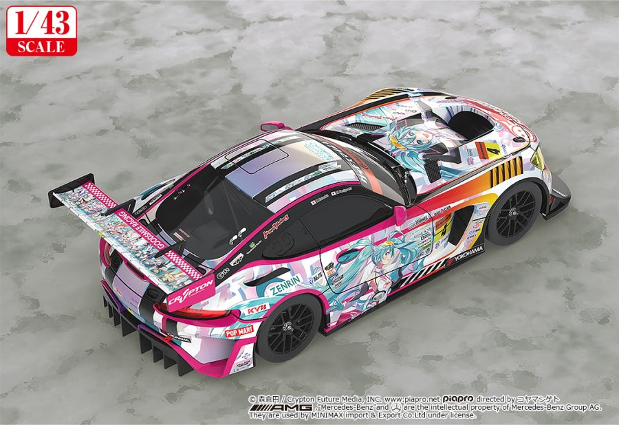(Figure) Hatsune Miku GT Project Good Smile Hatsune Miku AMG 2021 SUPER GT 100th Race Ver. 1/43 (Re-release)