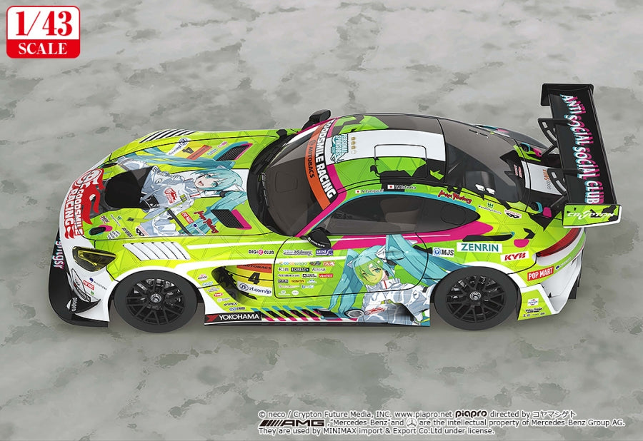 (Figure) Hatsune Miku GT Project Good Smile Hatsune Miku AMG 2022 Season Opening Ver. 1/43 (Re-release)