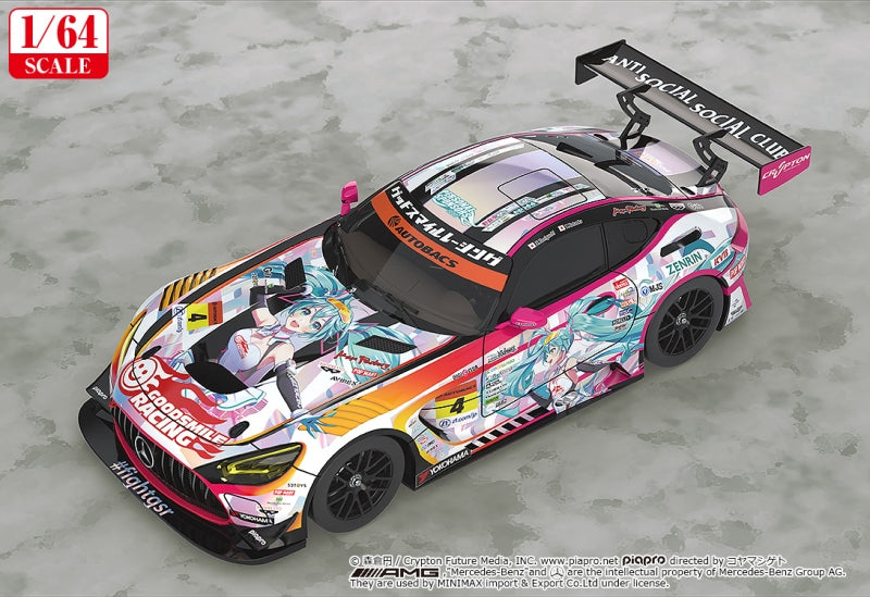 (Figure) Hatsune Miku GT Project Good Smile Hatsune Miku AMG 2021 SUPER GT 5 Ver. 1/64 (Re-release)