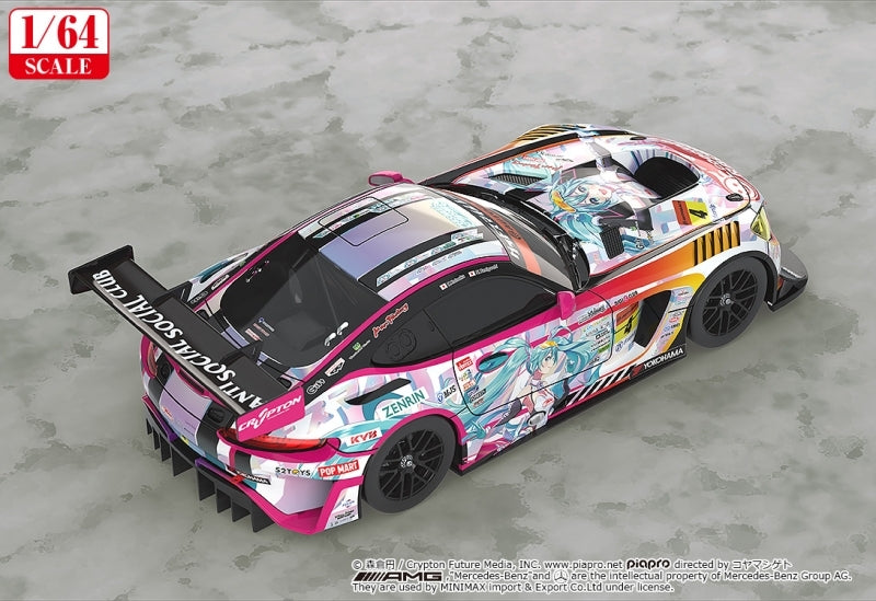 (Figure) Hatsune Miku GT Project Good Smile Hatsune Miku AMG 2021 SUPER GT 5 Ver. 1/64 (Re-release)