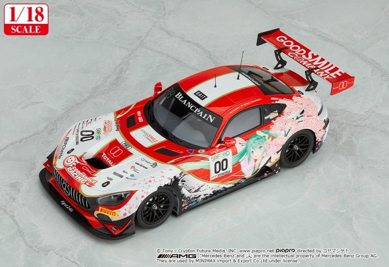 (Figure) Hatsune Miku GT Project Good Smile Hatsune Miku AMG 2017 SPA24H Ver. 1/18 (Re-release)