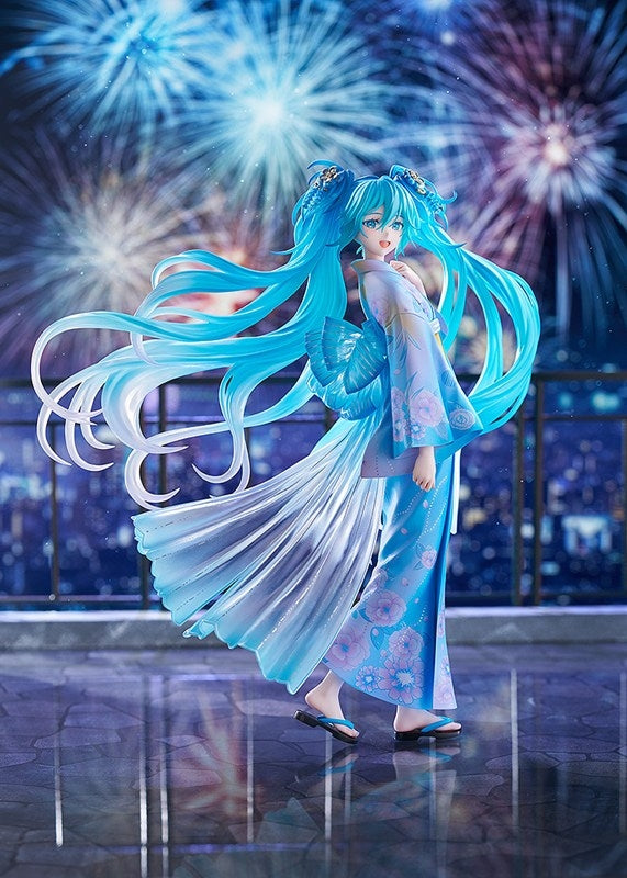 (Bishojo Figure) Character Vocal Series 01: Hatsune Miku Music & Fire Works Ver. 1/7 Complete Figure