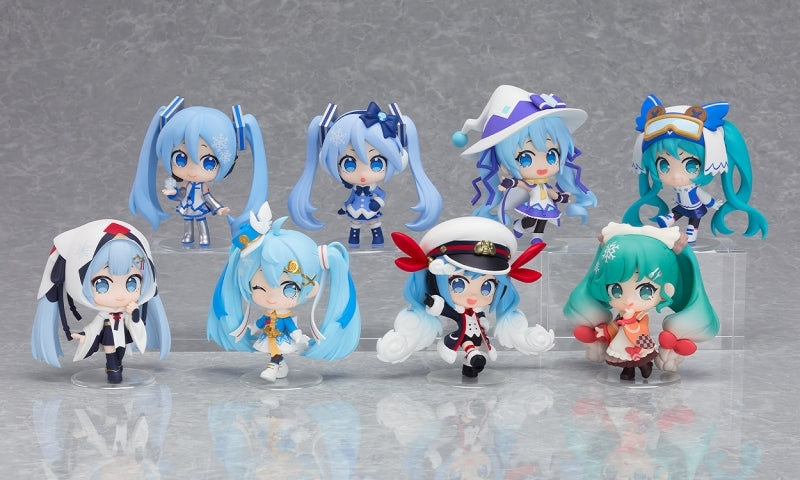 (1BOX=8)(Trading Figure) Character Vocal Series 01: Hatsune Miku Blind Box Series: Snow Miku All Stars Figure Collection Vol. 1