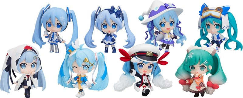 (1BOX=8)(Trading Figure) Character Vocal Series 01: Hatsune Miku Blind Box Series: Snow Miku All Stars Figure Collection Vol. 1