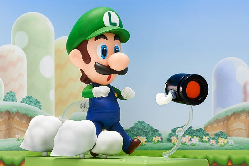 (Action Figure) Super Mario Nendoroid Luigi (Re-release)