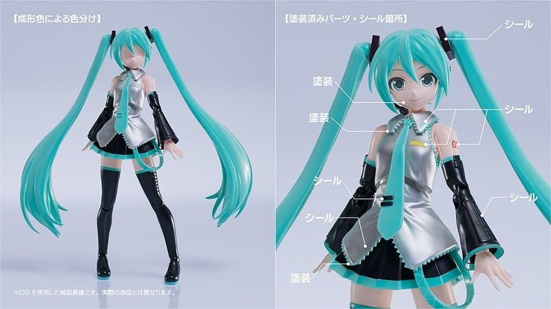 (Plastic Model Kit) Character Vocal Series 01: Hatsune Miku PLAMATEA Hatsune Miku