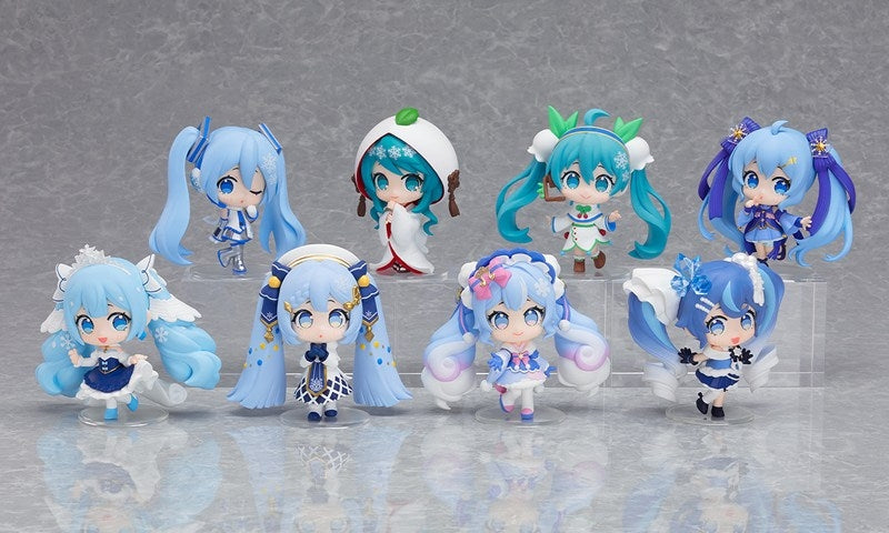 (1BOX=8)(Trading Figure) Character Vocal Series 01: Hatsune Miku Blind Box Series: Snow Miku All Stars Figure Collection Vol. 2