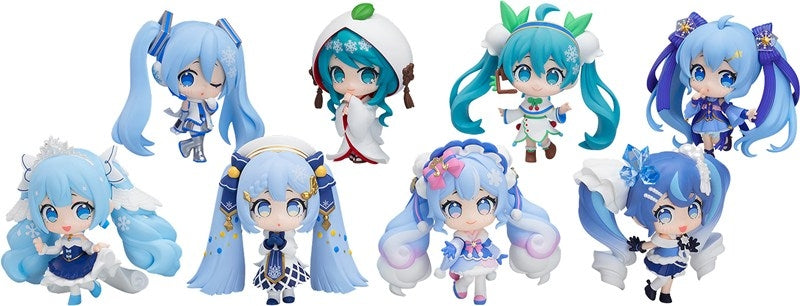 (1BOX=8)(Trading Figure) Character Vocal Series 01: Hatsune Miku Blind Box Series: Snow Miku All Stars Figure Collection Vol. 2