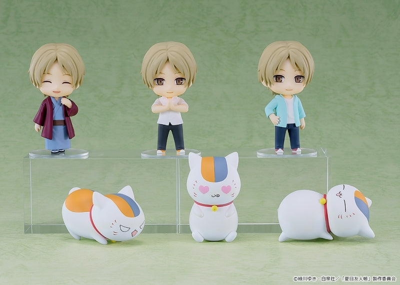 (1BOX=6)(Trading Figure) Natsume's Book of Friends (Natsume Yuujinchou) Nendoroid Surprise Natsume Yujin-cho: Takashi Natsume & Nyanko Sensei Collection {Bonus:Kuro Nyanko}