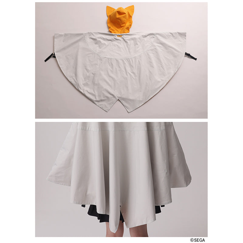 (Goods - Outerwear) Sonic the Hedgehog x Favorite Collab * Tails - Kind-Hearted Fox Kit Hooded Cape Poncho Jacket