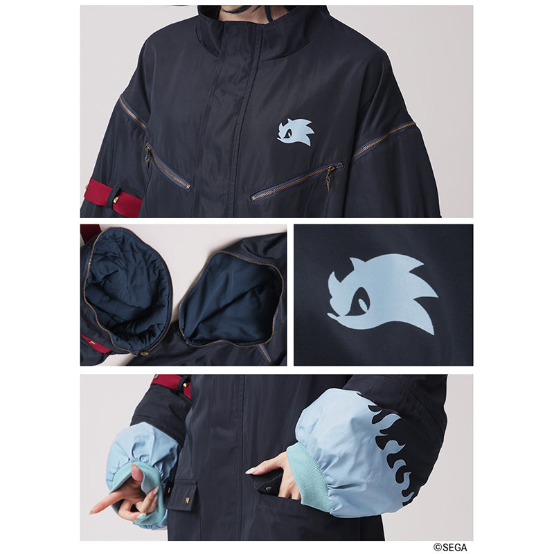(Goods - Outerwear) Sonic the Hedgehog x Favorite Collab * Werehog - Dark of Night 2-Way jacket with Detachable Sleeves