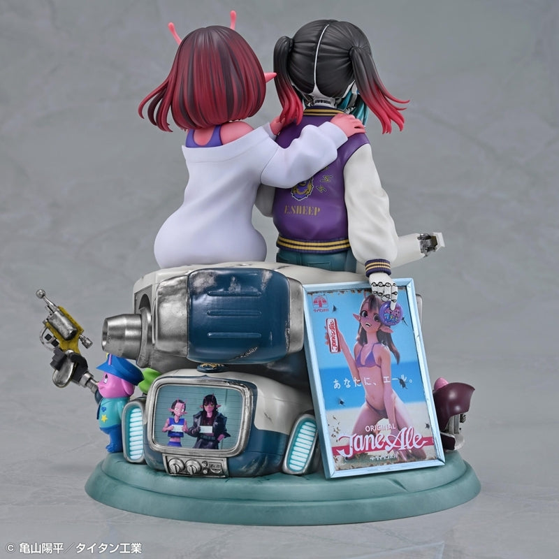 (Bishojo Figure) Anime "Milky Subway: The Galactic Limited Express" Chiharu & Makina Complete Figure