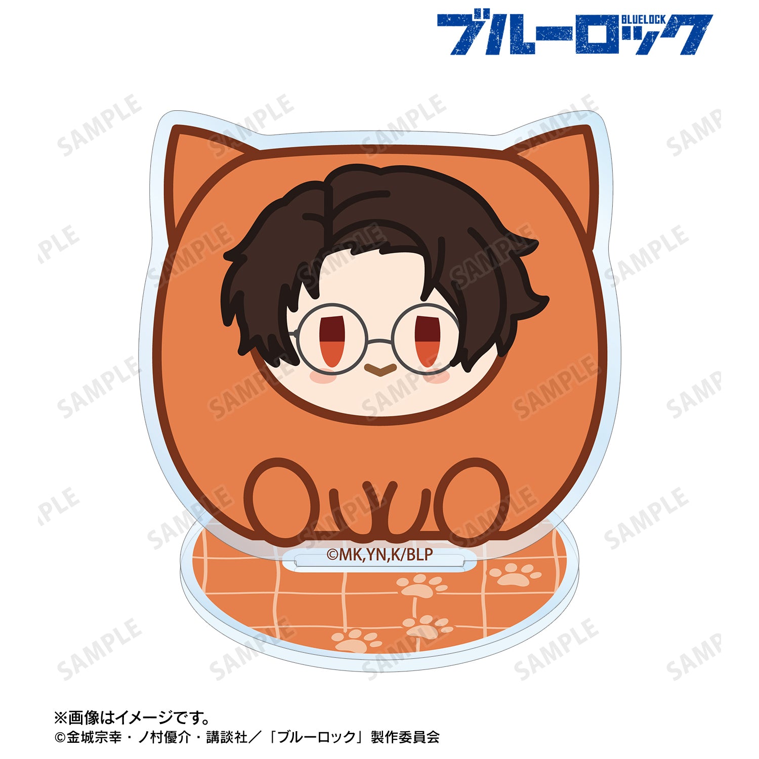 (Goods - Acrylic Stand) Blue Lock Kenyu Yukimiya Kemocube Acrylic Stand