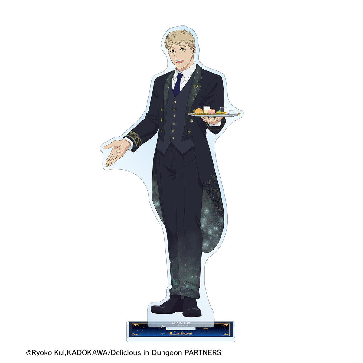 (Goods - Acrylic Stand) Delicious in Dungeon Exclusive Art Laios Starry Sky Maid, Butler ver. BIG Acrylic Stand