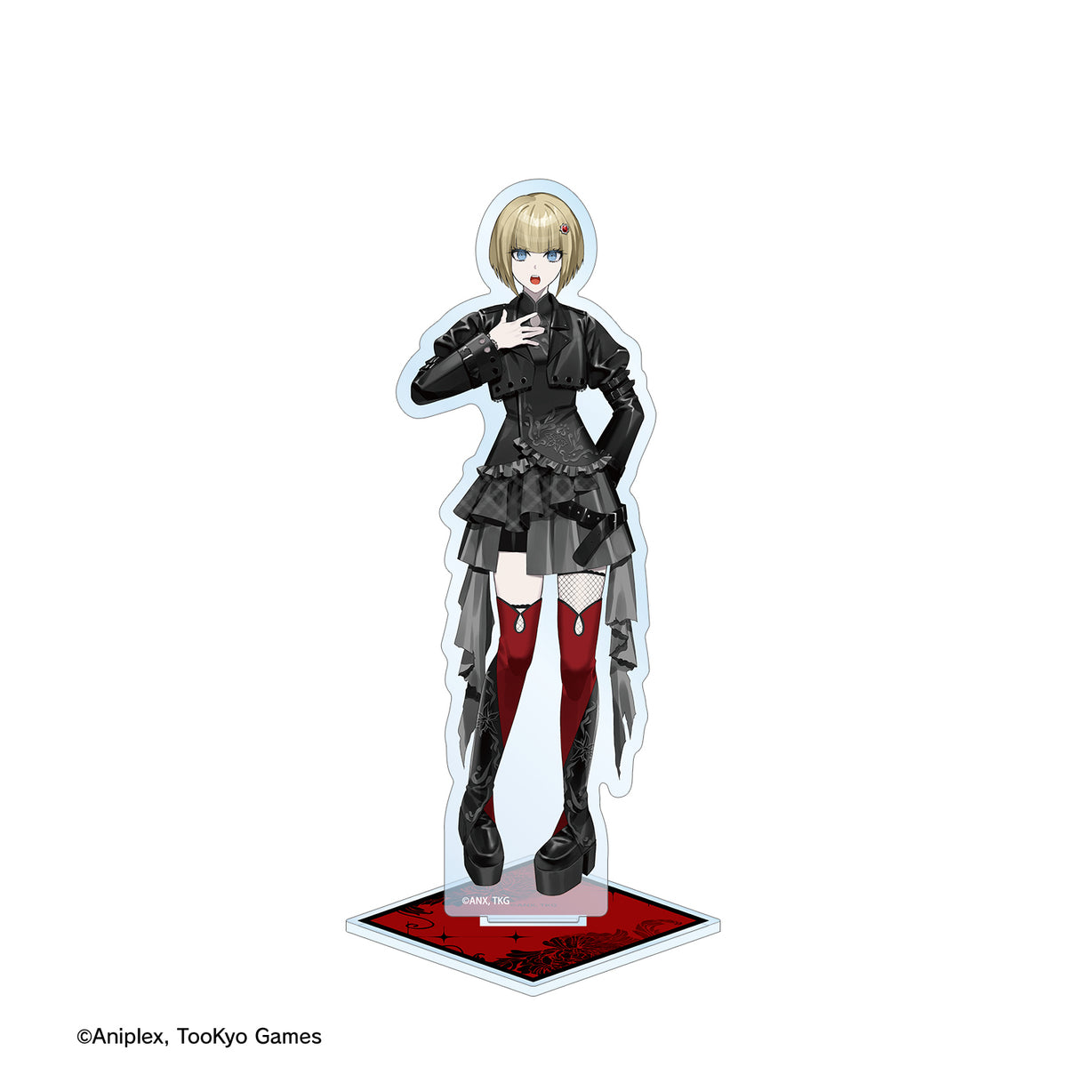 (Goods - Acrylic Stand) HUNDRED LINE Last Defense Academy Art by REO Kurara Oosuzuki China Punk ver. BIG Acrylic Stand POP UP SHOP in Marui