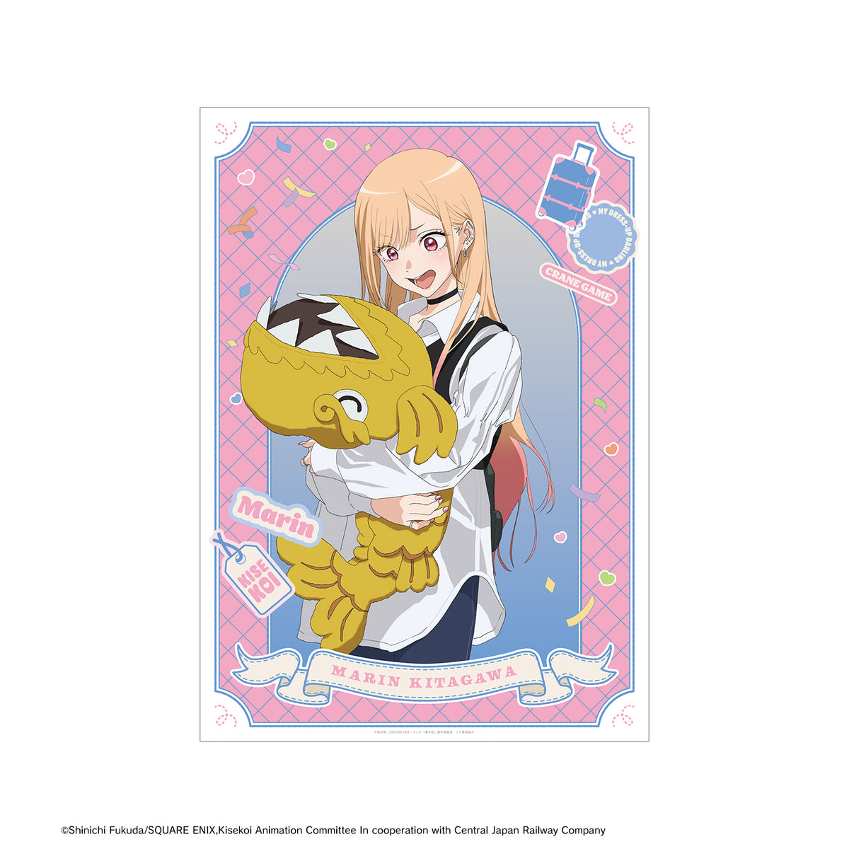 (Goods - Tapestry) TV Anime - My Dress-Up Darling Season 2 Exclusive Art Marin Kitagawa Claw Machinever. A3 Matte Poster