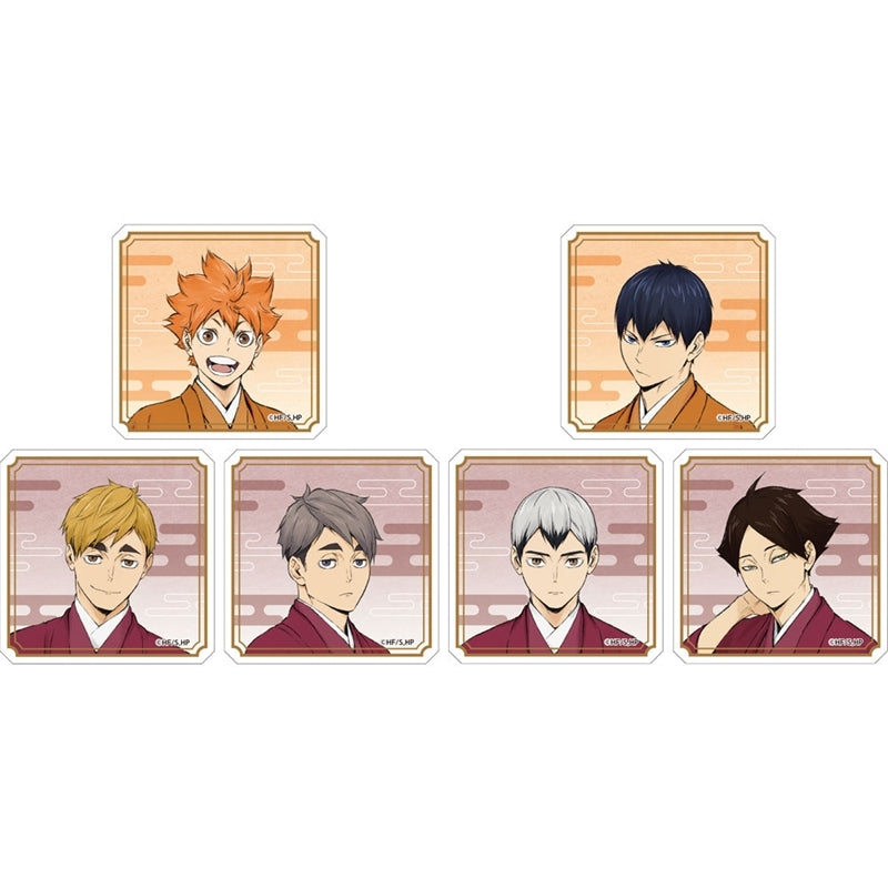 (Goods - Letter Set) Haikyu!! Gift Envelope w/ Stickers Karasuno/Inarizaki New Year Ver.