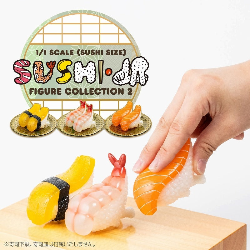 (1BOX=6)(Trading Figure) Sushi Kaiju LA Real Sushi Size Figure Collection 2