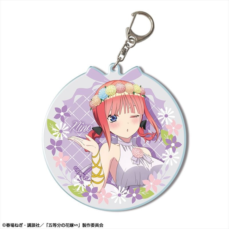 (Goods - Key Chain) The Quintessential Quintuplets∽ Big Acrylic Key Chain Design 02 (Nino Nakano/Flower Fairy ver.)(feat. Exclusive Art)
