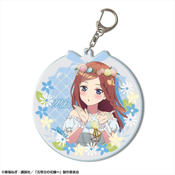 (Goods - Key Chain) The Quintessential Quintuplets∽ Big Acrylic Key Chain Design 03 (Miku Nakano/Flower Fairy ver.)(feat. Exclusive Art)